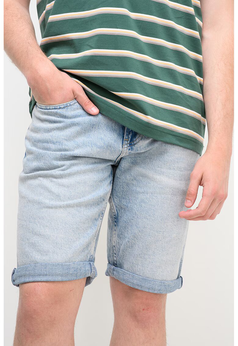 Tommy Jeans Дънкови слим бермуди Ronnie