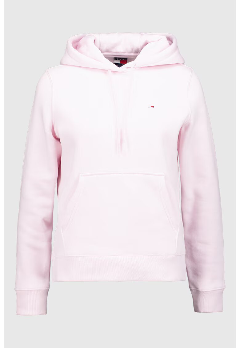 Tommy Jeans Худи с джоб кенгуру - Светлорозов
