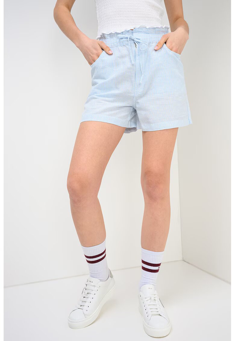Tommy Jeans Къс панталон с органичен лен