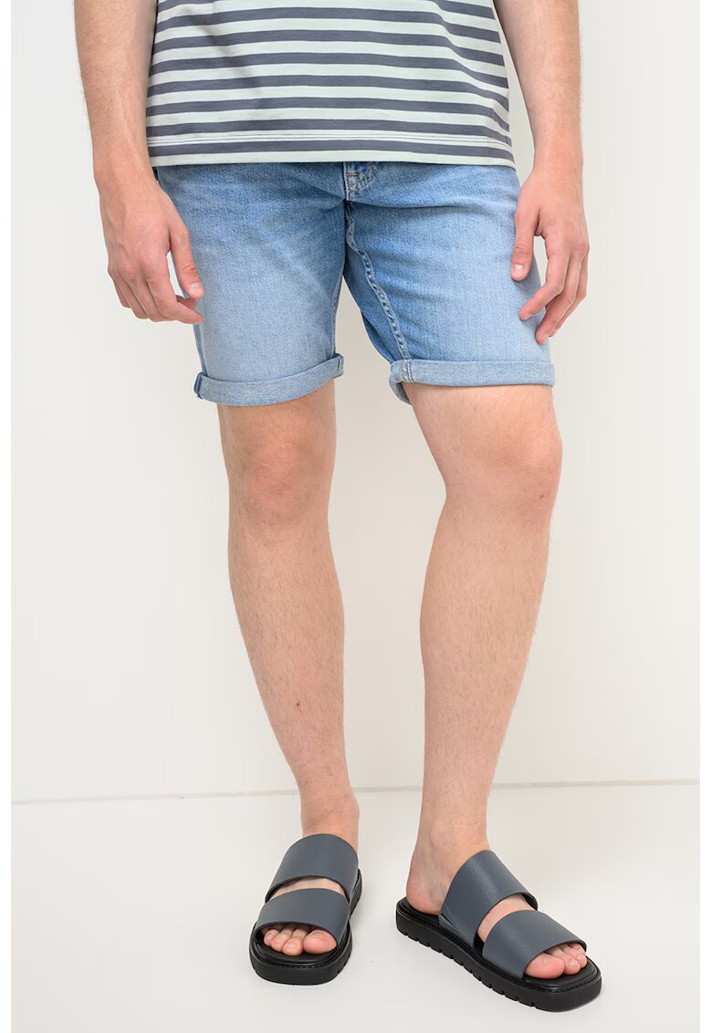 Tommy Jeans Къси слим дънки Scanton