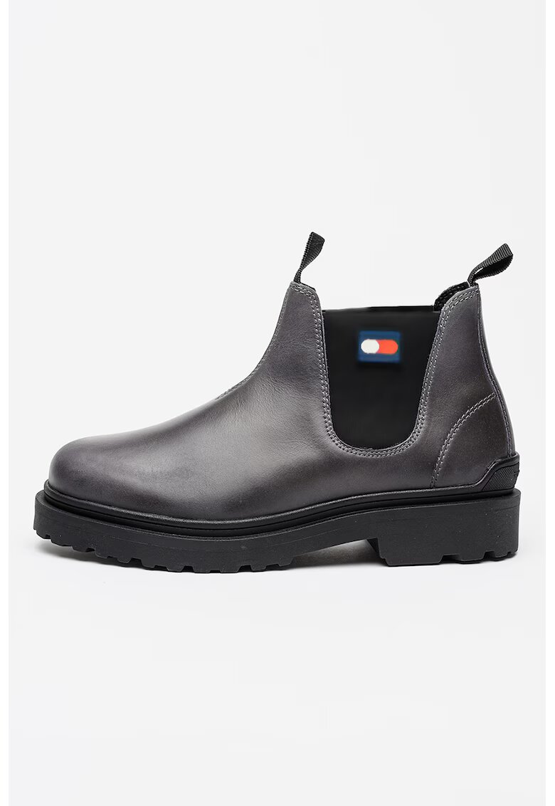 Tommy Jeans Кожени боти челси