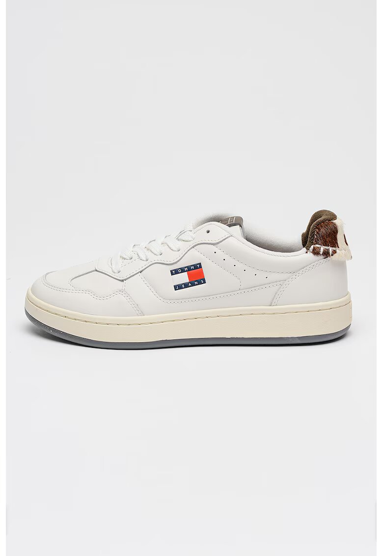 Tommy Jeans Кожени маратонки Archive с лого