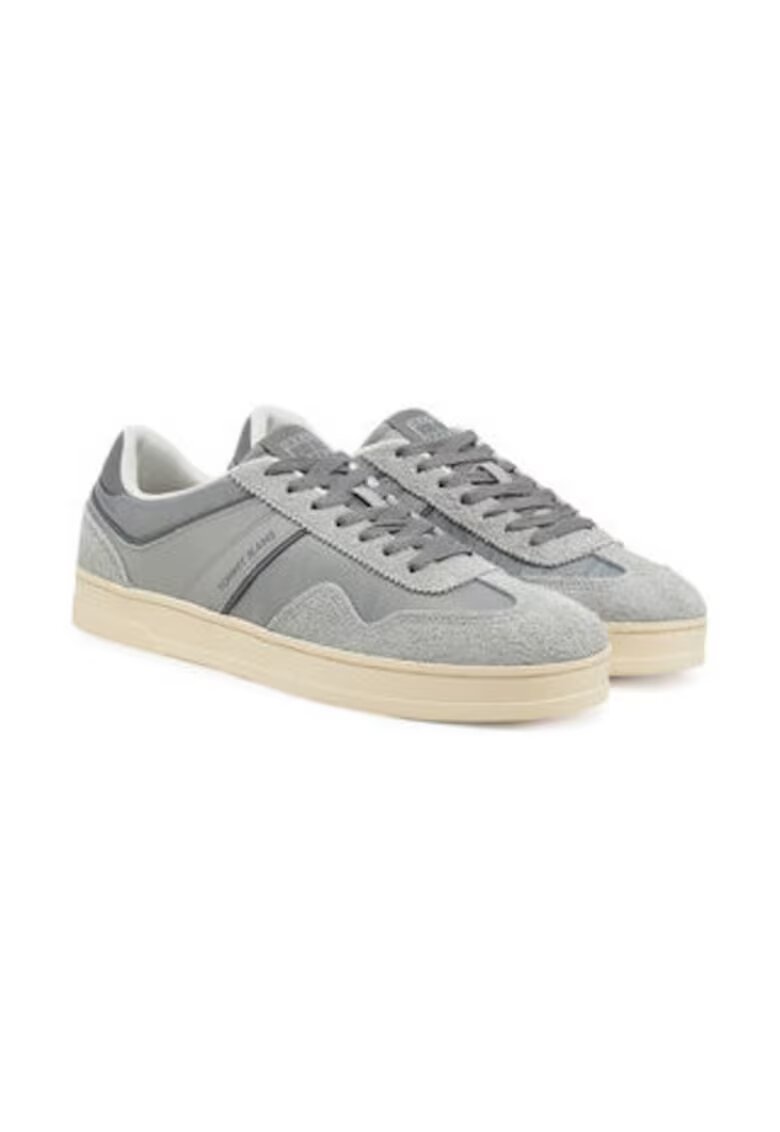 Tommy Jeans Мъжки кецове - 305159151 - естествена кожа - сиви
