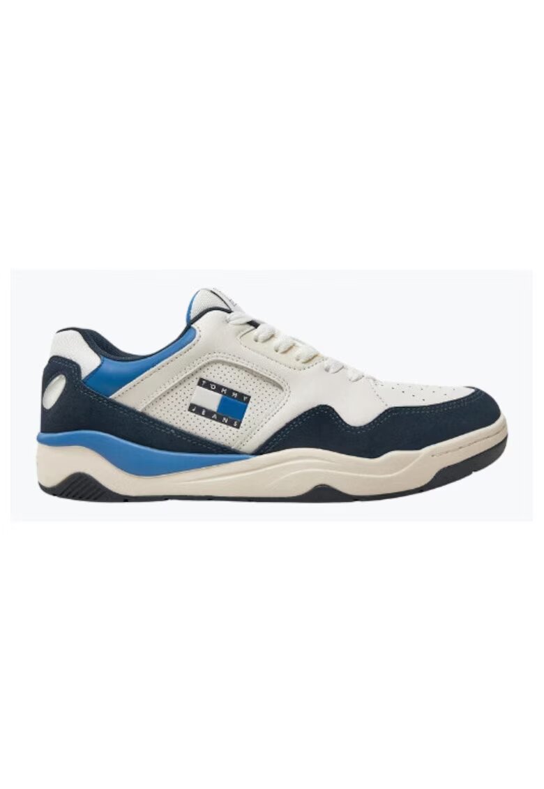 Tommy Jeans Мъжки маратонки - Tjm New Basket Sneaker Lc EM0EM01500 - тъмносини