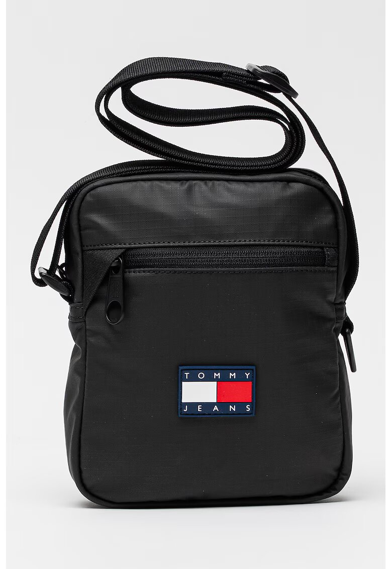 Tommy Jeans Непромокаема чанта през рамо Tech - Черен