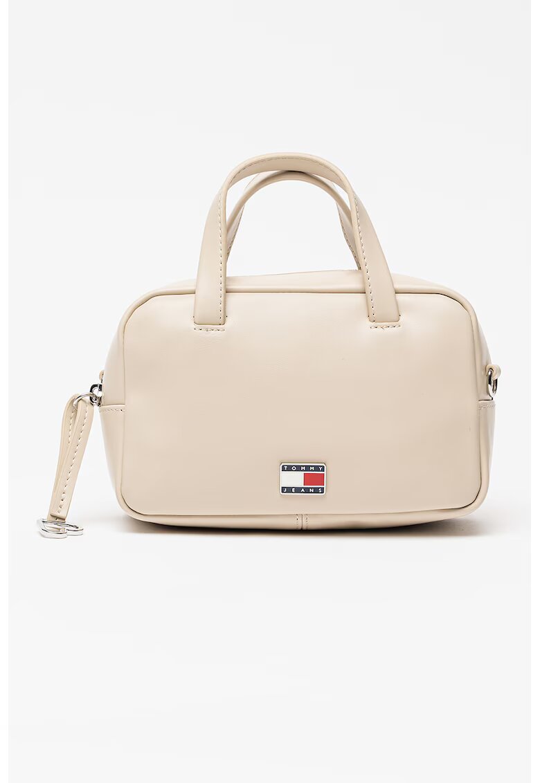 Tommy Jeans Ръчна чанта City Trunk с допълнителна презрамка - Камел