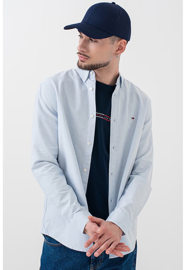 Tommy Jeans Риза Oxford със стандартна кройка
