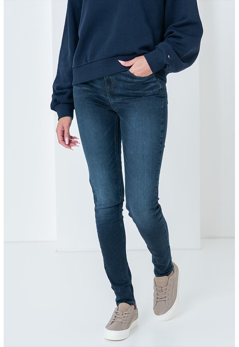 Tommy Jeans Скини дънки Nora с висока талия