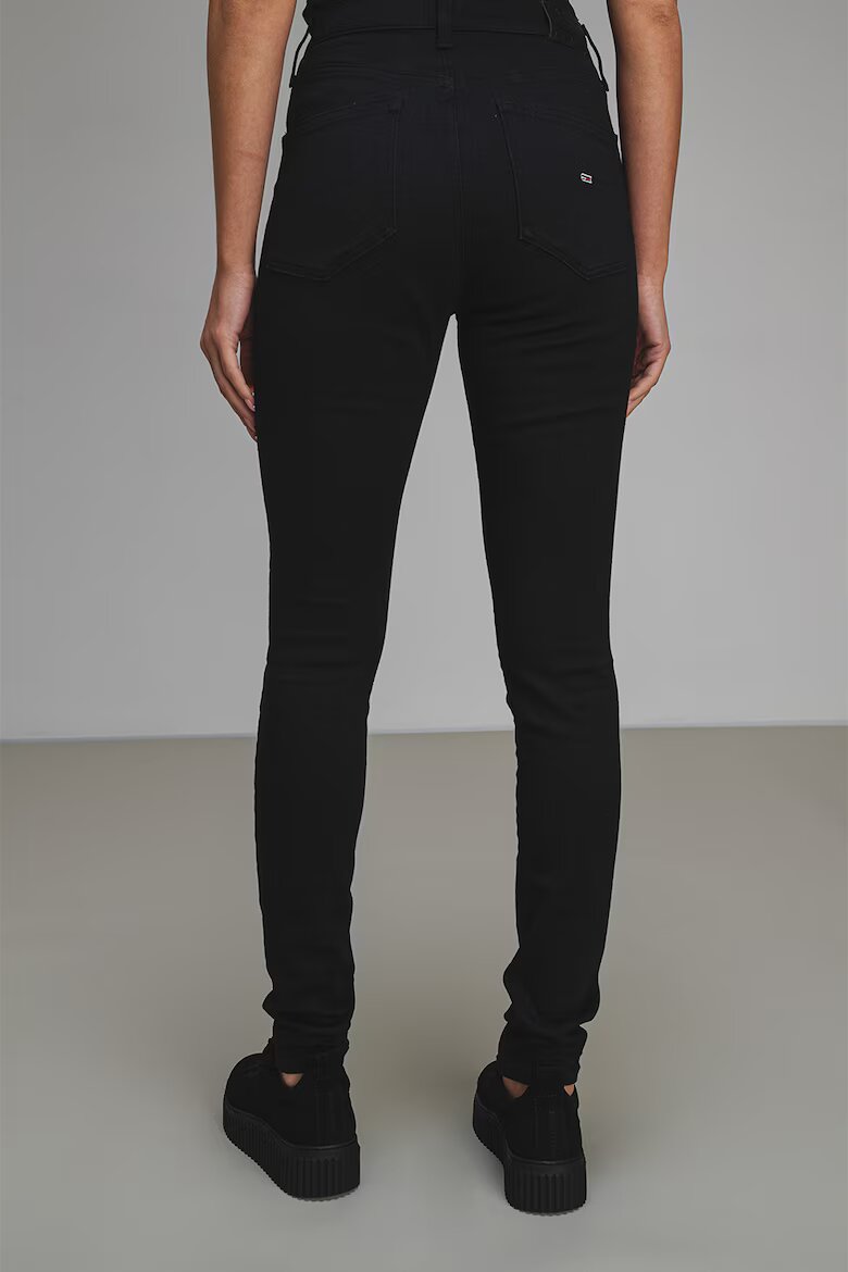 Tommy Jeans Скини дънки с 5 джоба Черен