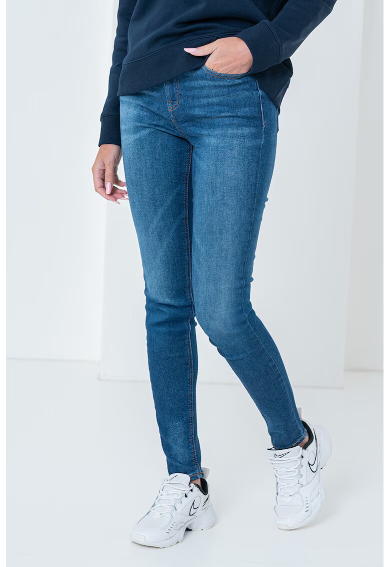 Tommy Jeans Скини дънки с миди талия