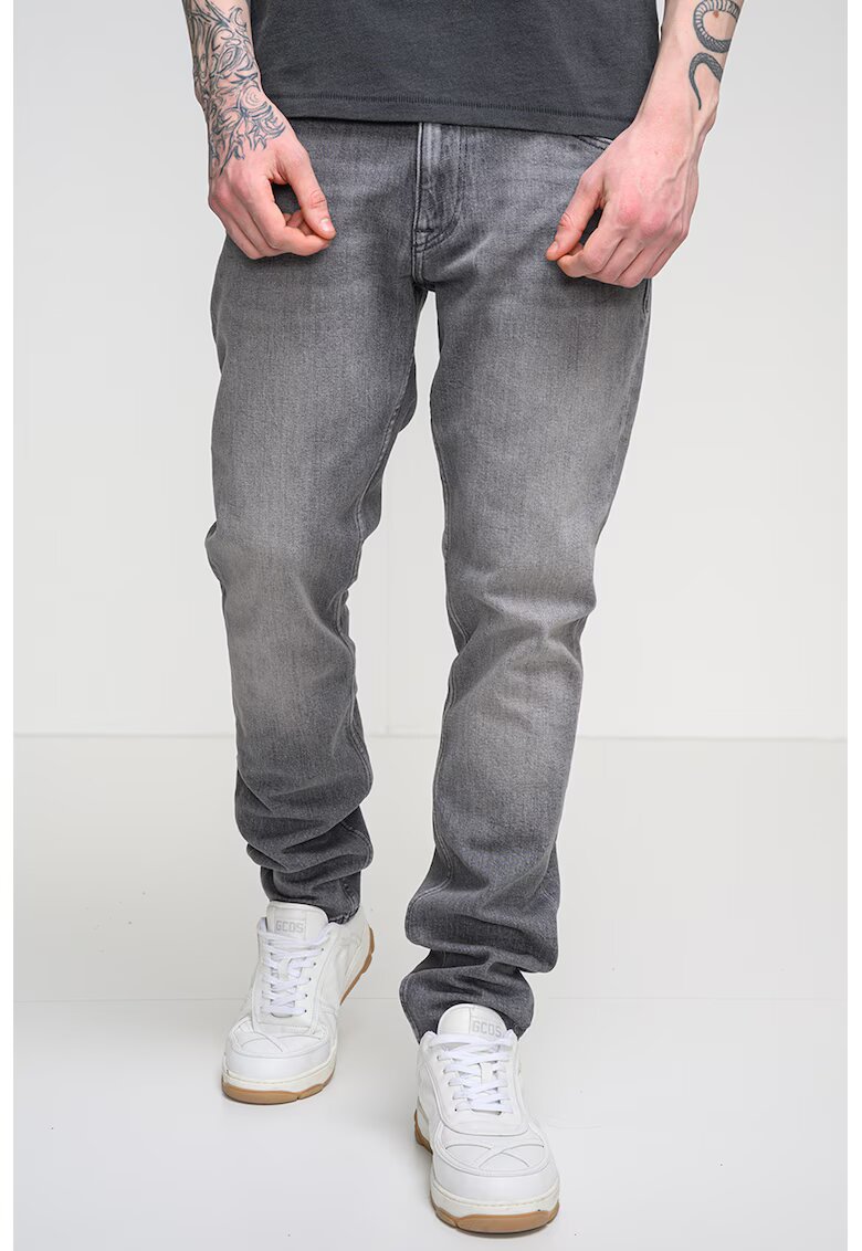 Tommy Jeans Слим дънки Scanton - Светло сив
