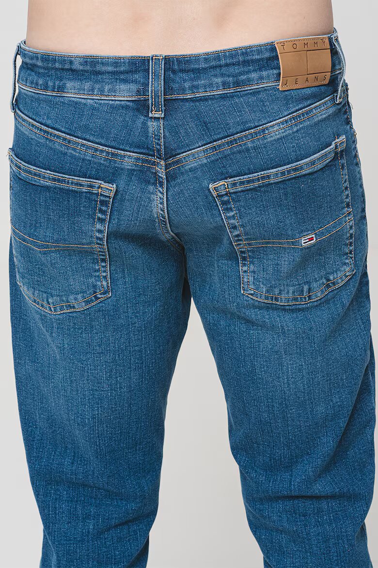 Tommy Jeans Слим дънки Scanton Тъмносин