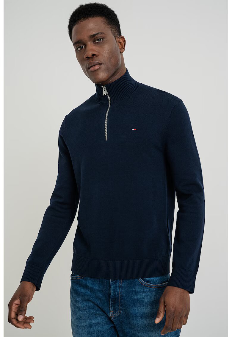 Tommy Jeans Слим пуловер от органичен памук