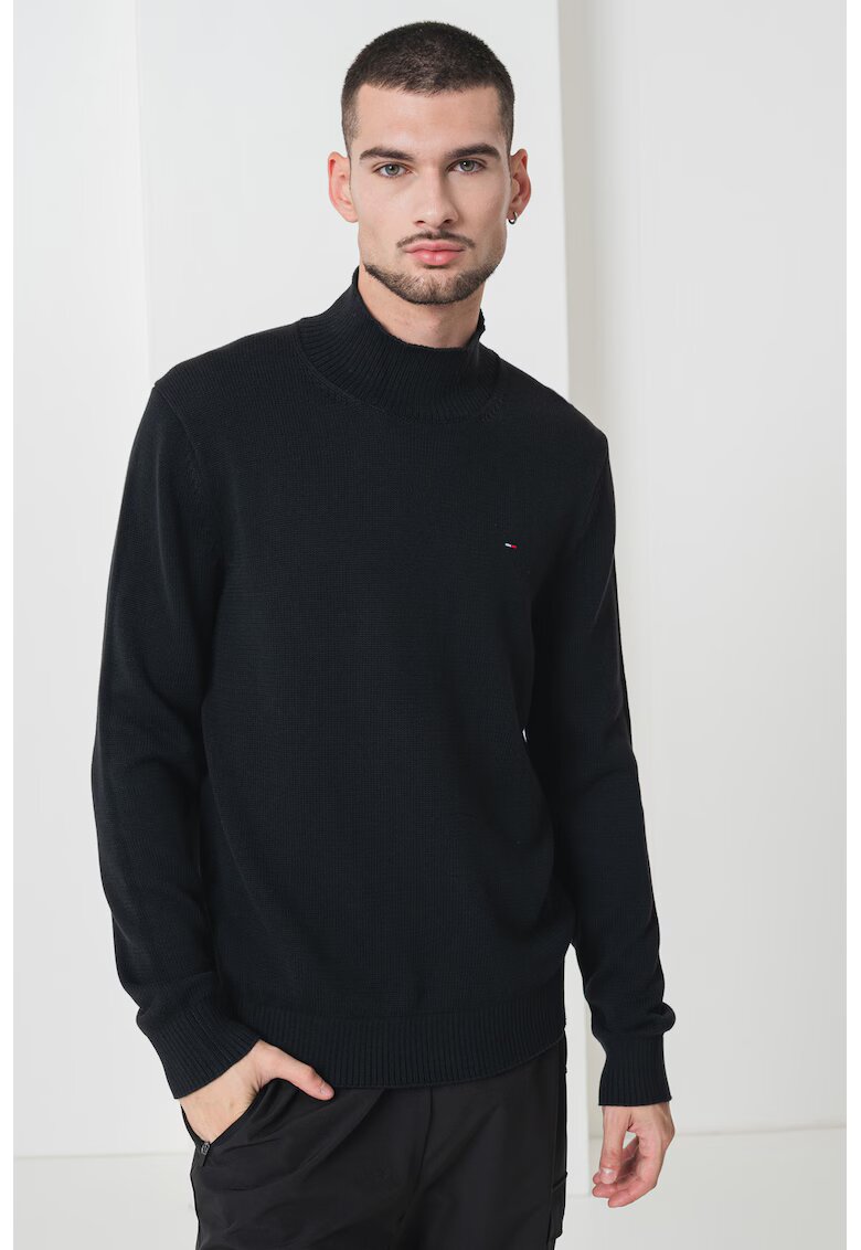 Tommy Jeans Слим пуловер от органичен памук