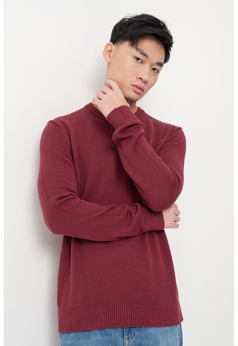 Tommy Jeans Слим пуловер от органичен памук