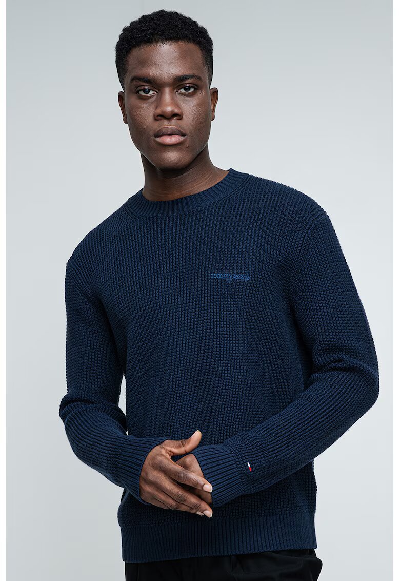 Tommy Jeans Стандартен пуловер от органичен памук