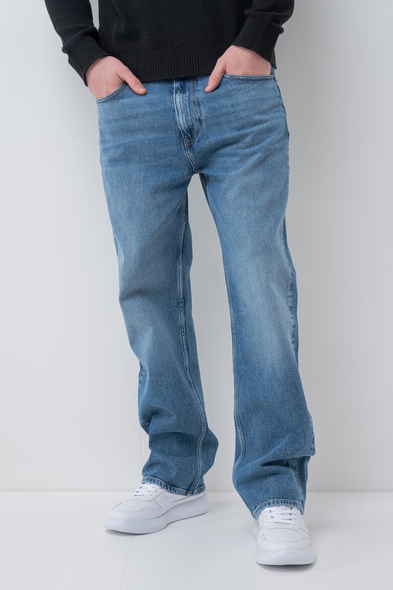 Tommy Jeans Стандартни дънки с 5 джоба Син меланж