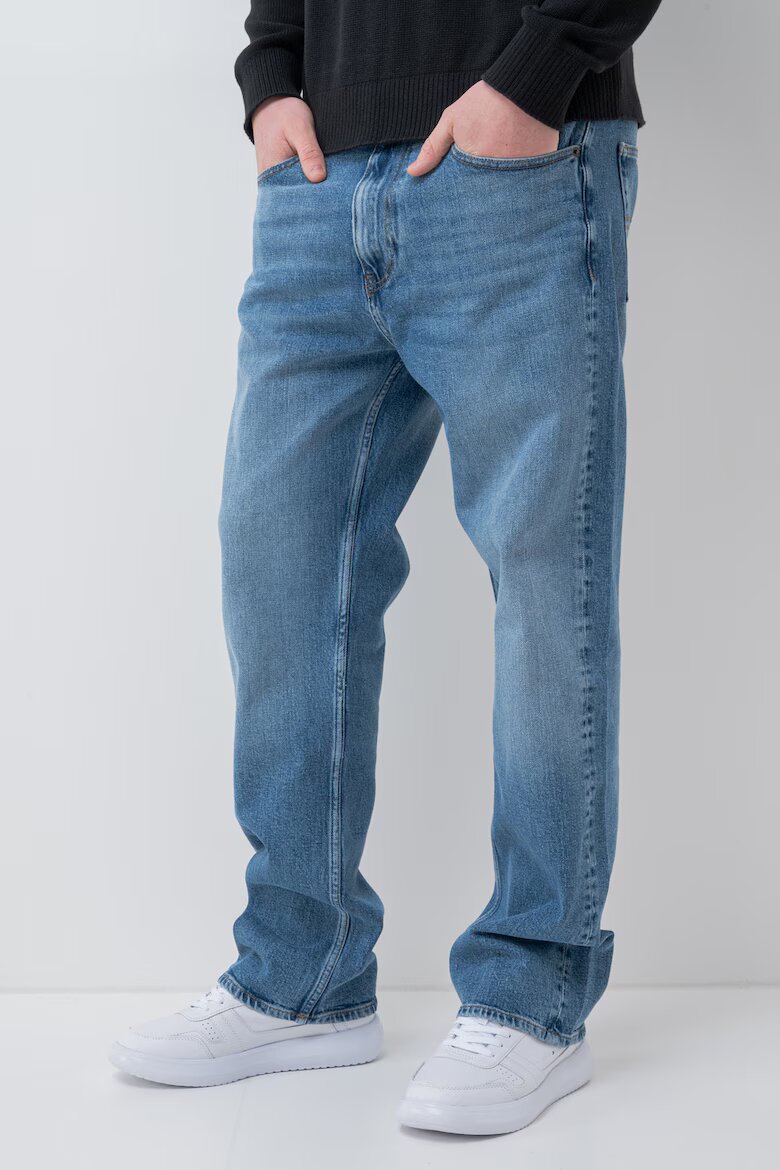Tommy Jeans Стандартни дънки с 5 джоба Син меланж