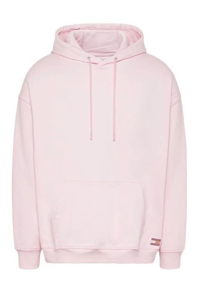 Tommy Jeans Суичър с качулка - Розов - Памук - M INTL