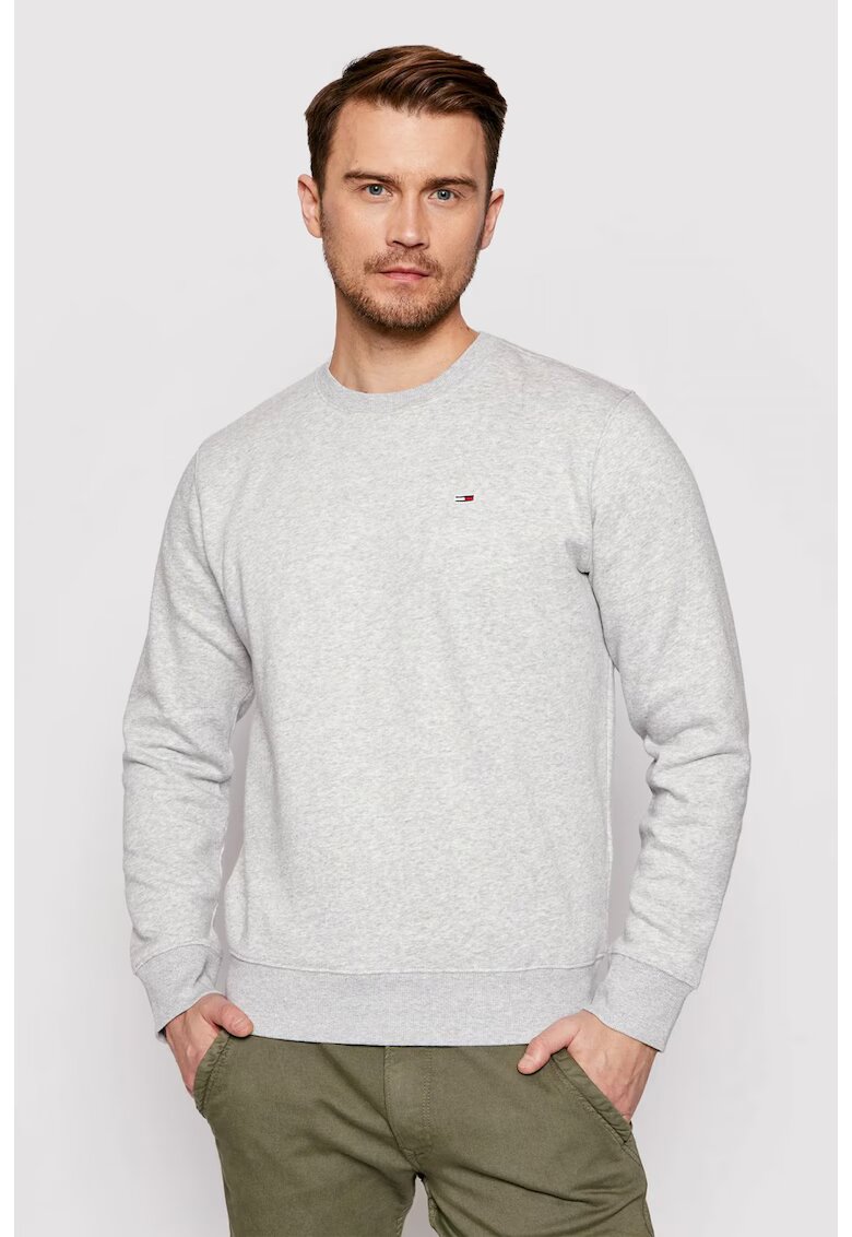Tommy Jeans Суитшърт с органичен памук с овално деколте