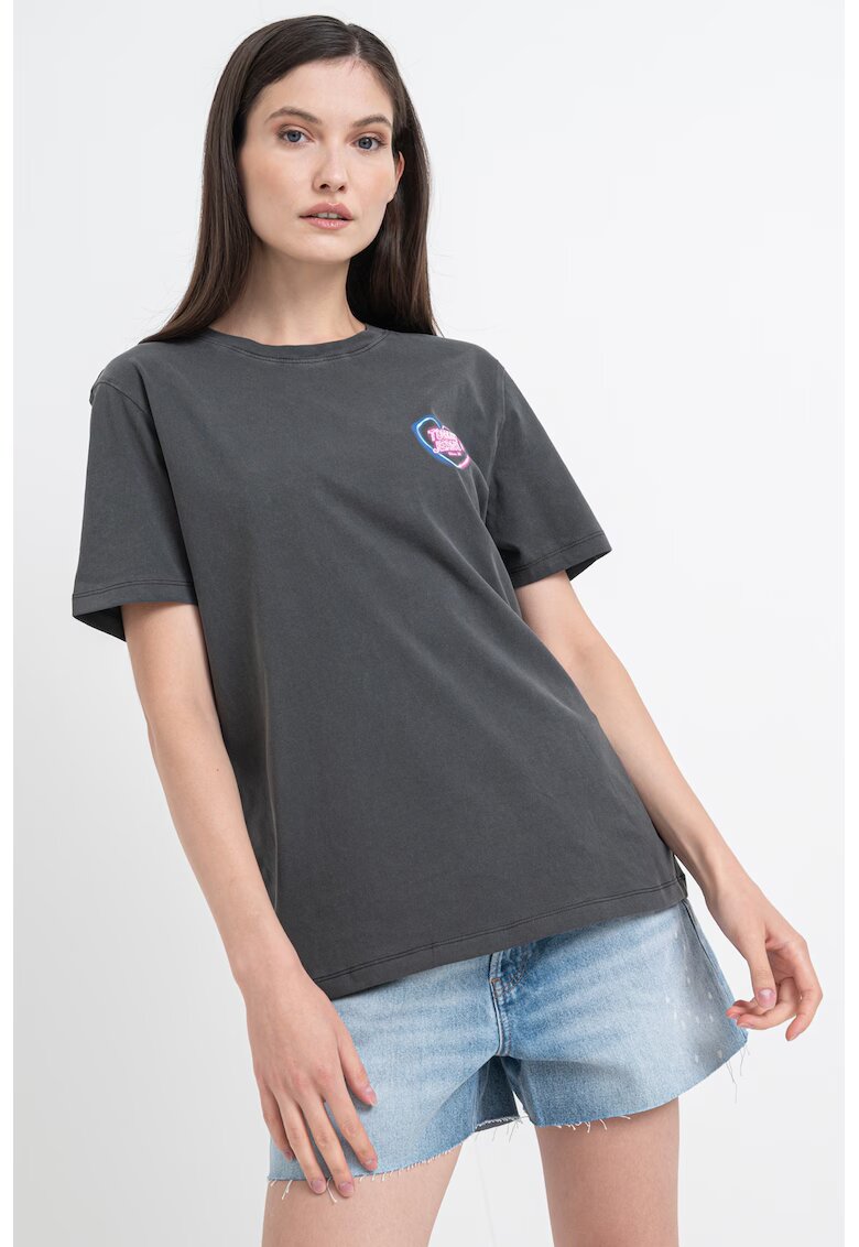 Tommy Jeans Тениска с неонов принт