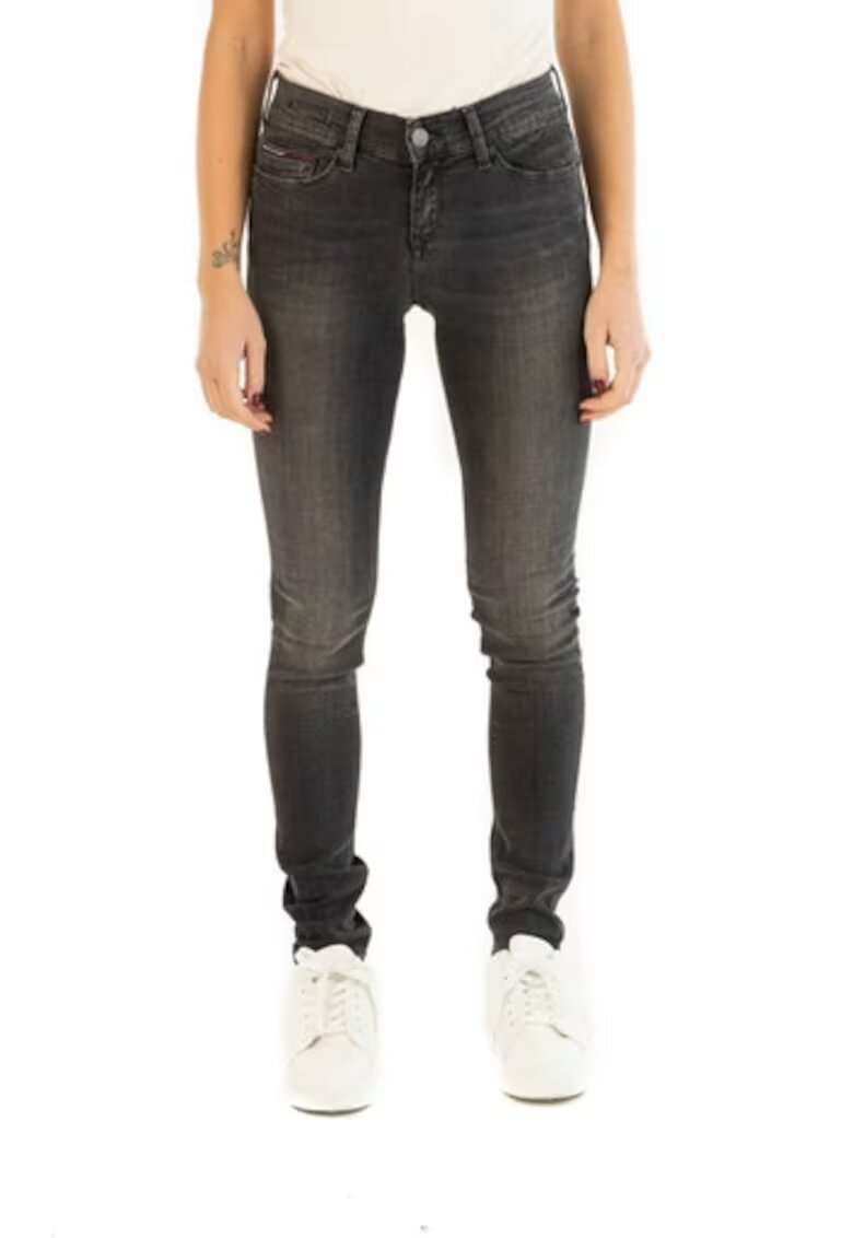 Tommy Jeans Тесни дънки Nora Mid Rise