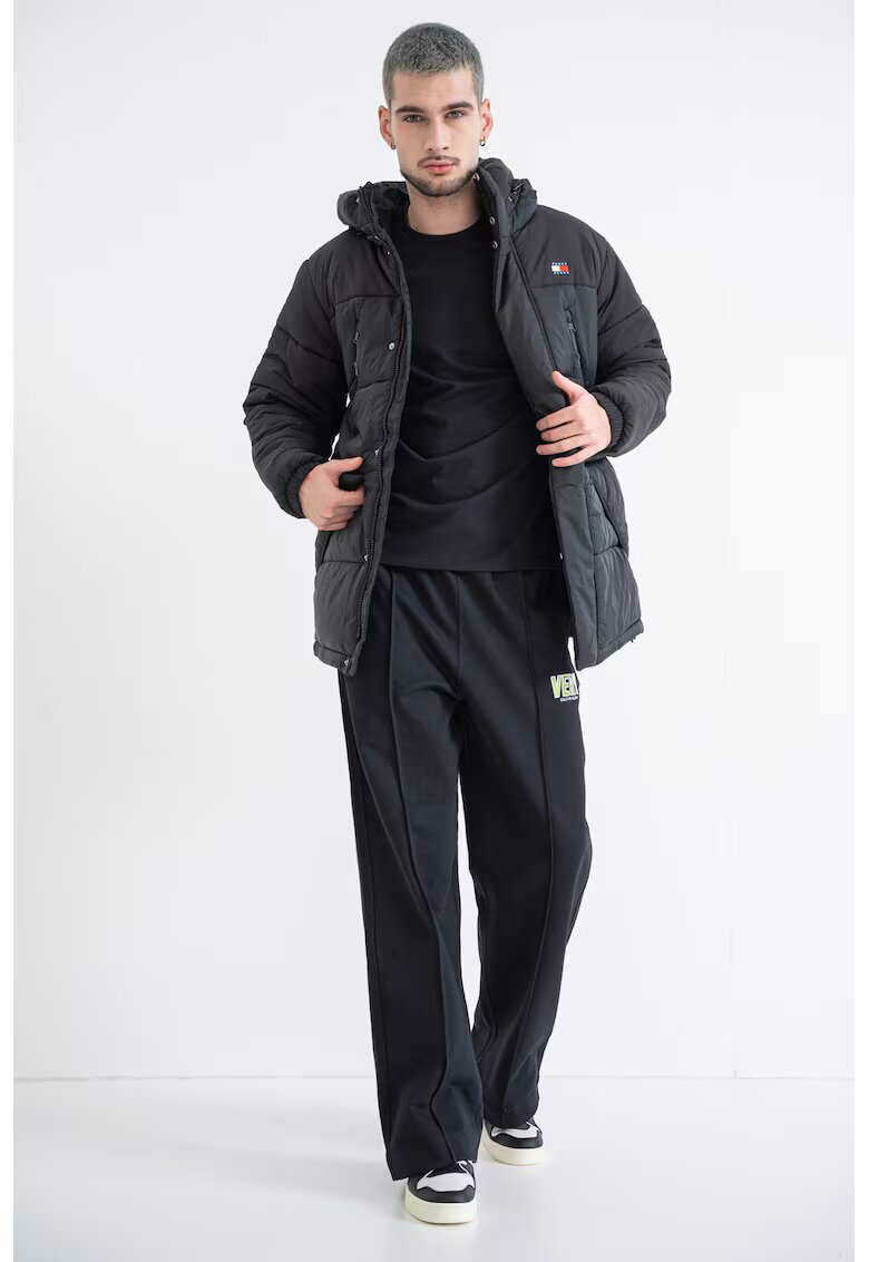 Tommy Jeans Зимно яке с качулка и джобове с цип