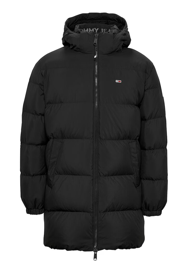 Tommy Jeans Зимно яке с пухена вата иотделяща се качулка