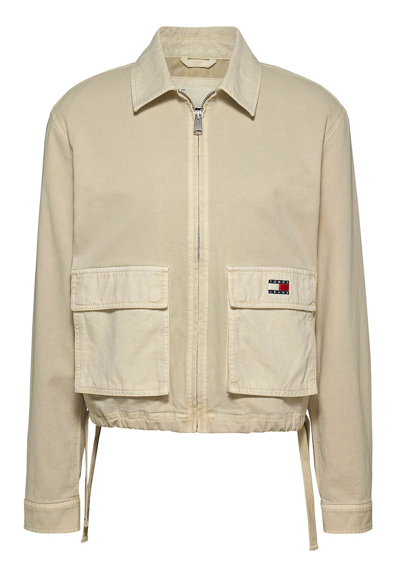 Tommy Jeans Зимно яке с връзка на подгъва