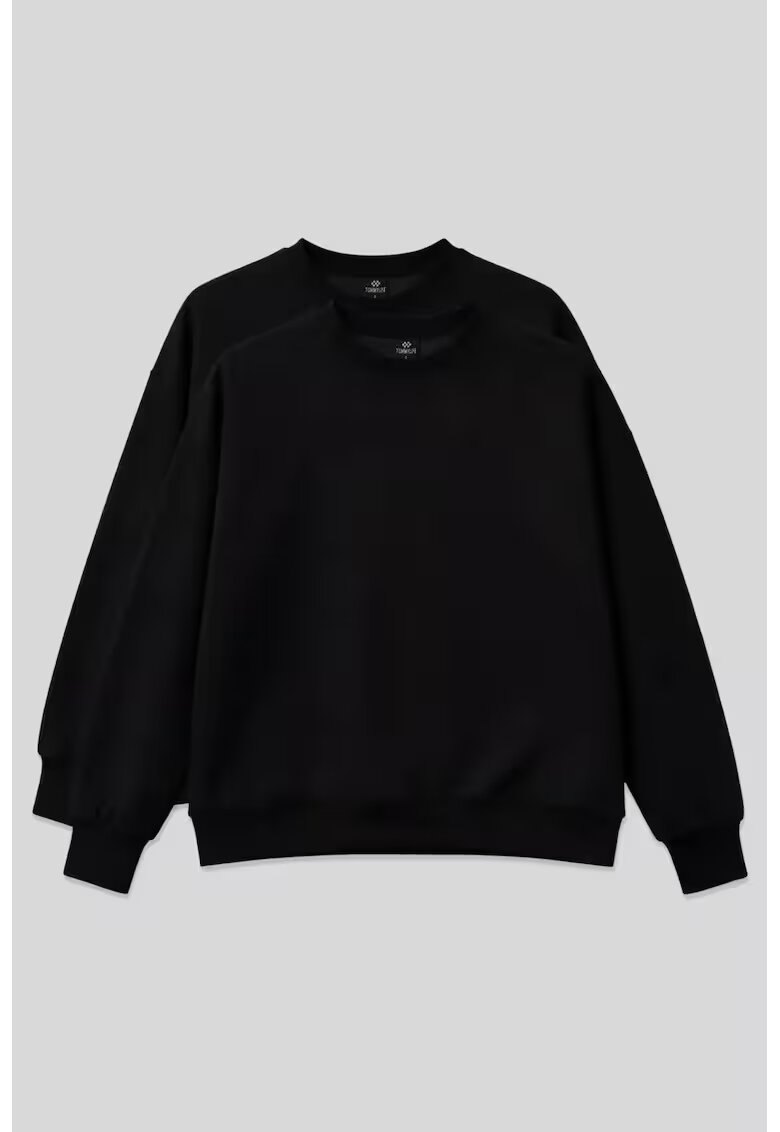 TommyLife Дамски суичър от памучна смес
