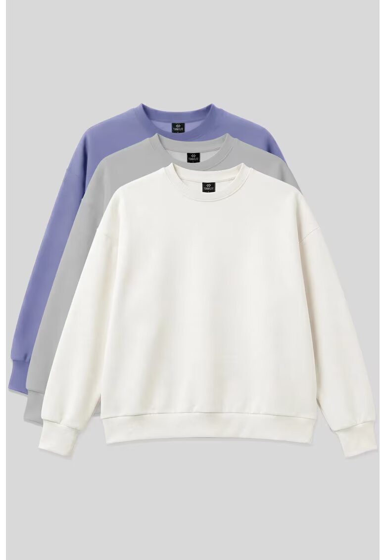 TommyLife Дамски суитчър от памучна смес
