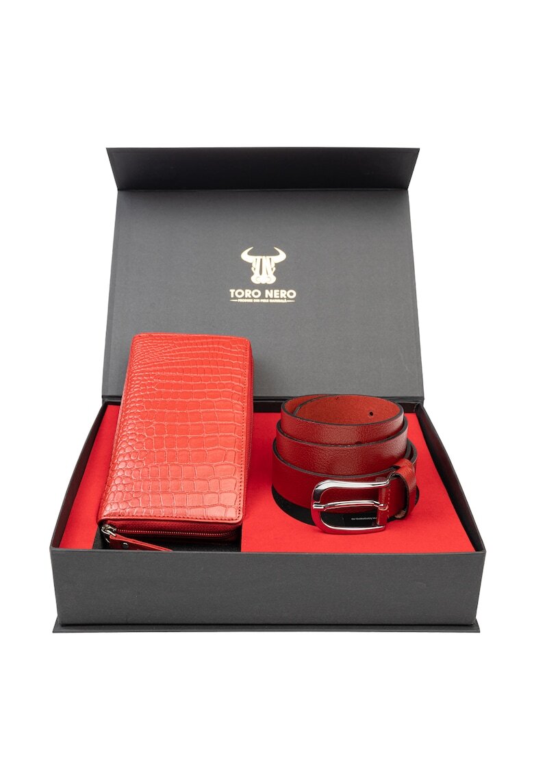 Toro Nero Дамски портфейл Gia-Middle - с колан