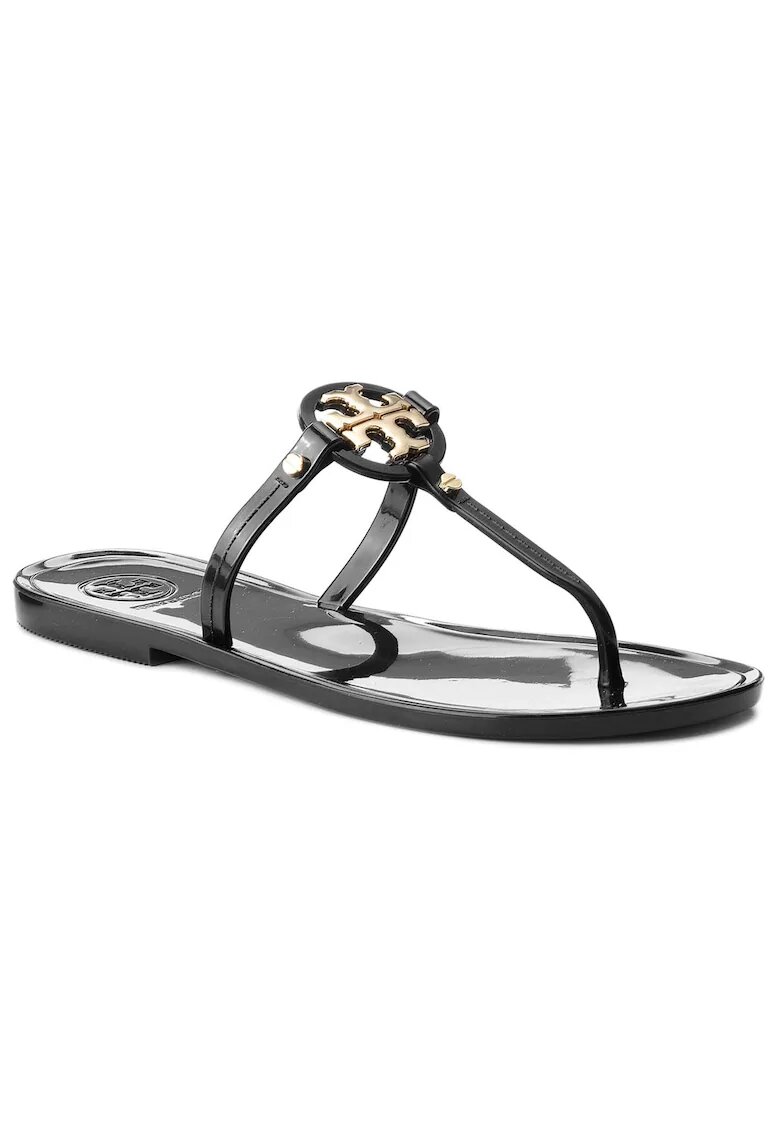 Tory Burch Чехли Mini Miller Flat Tho - черни