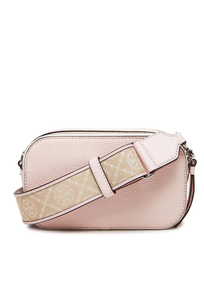 Tory Burch Дамска чанта бледо розова - естествена кожа