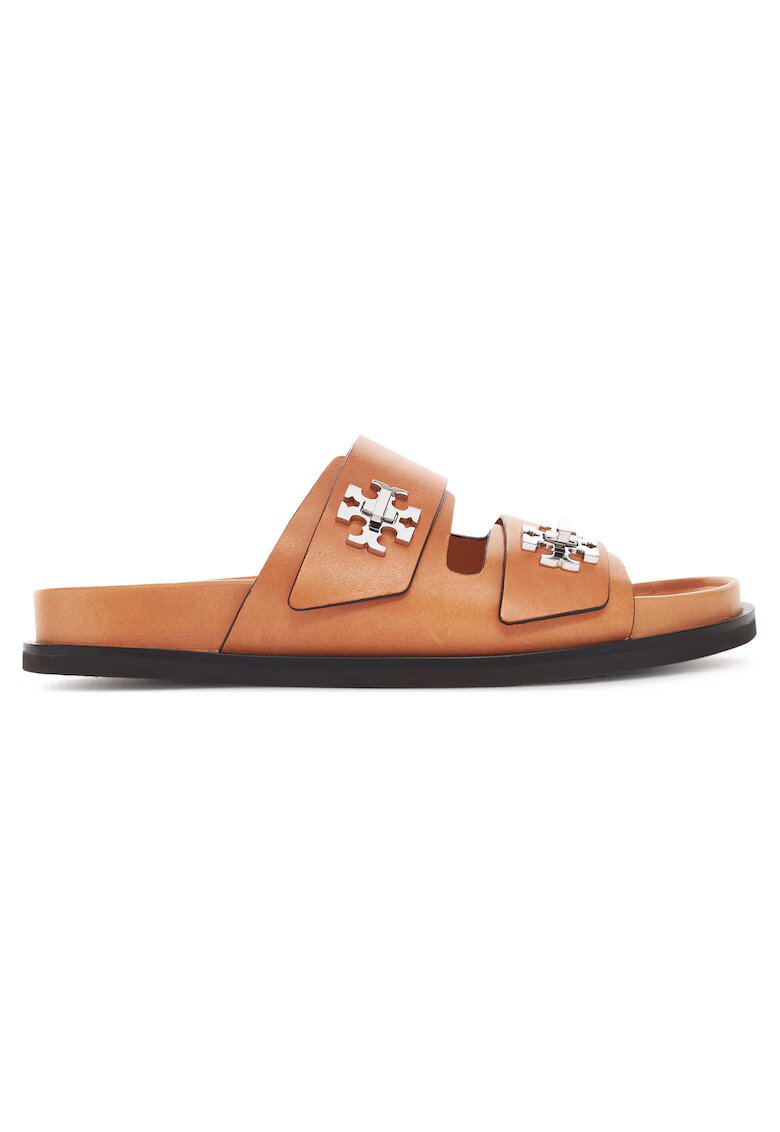 Tory Burch Дамски чехли - Camello 250 - естествена кожа