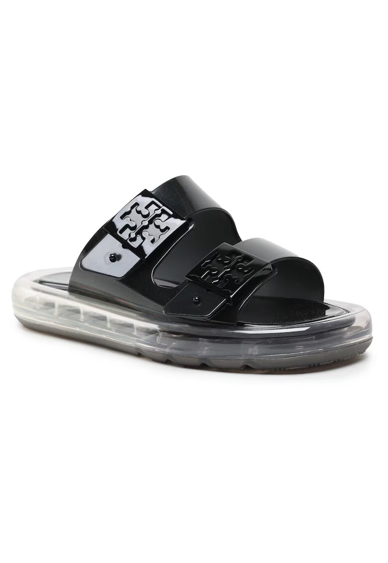 Tory Burch Дамски чехли черни - модел Buckle Bubble Jelly