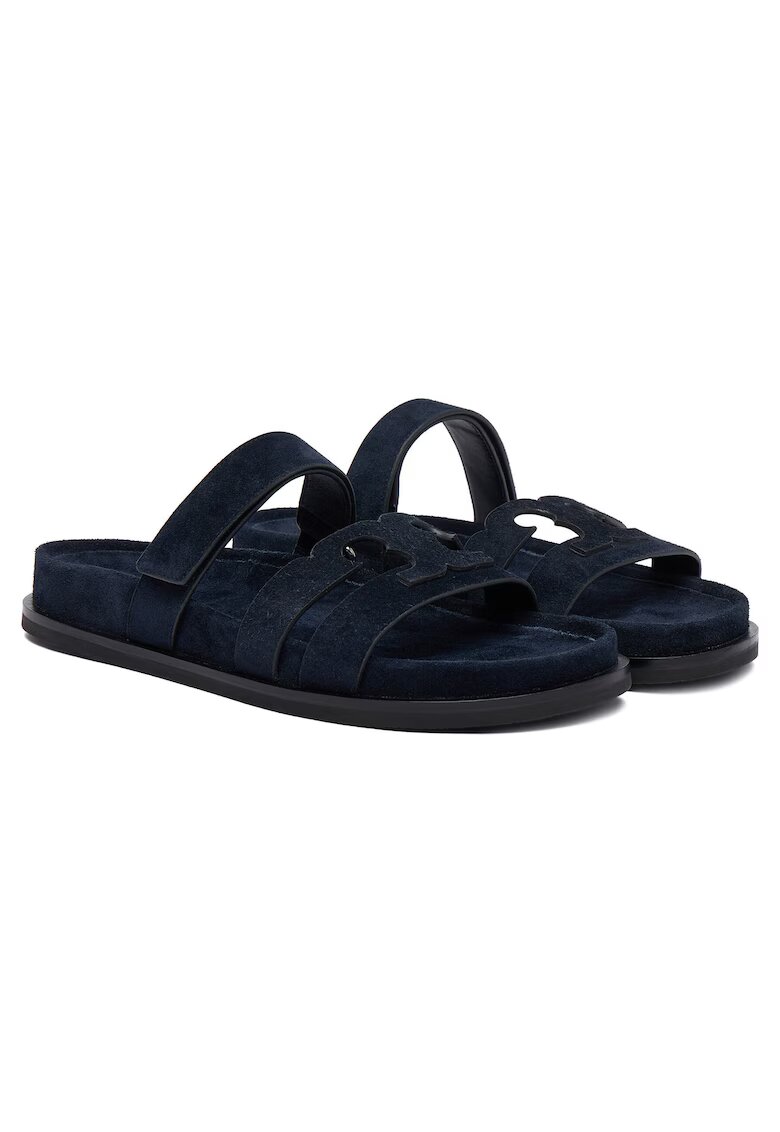 Tory Burch Дамски чехли - Ines Sport Slide 163 - естествена кожа