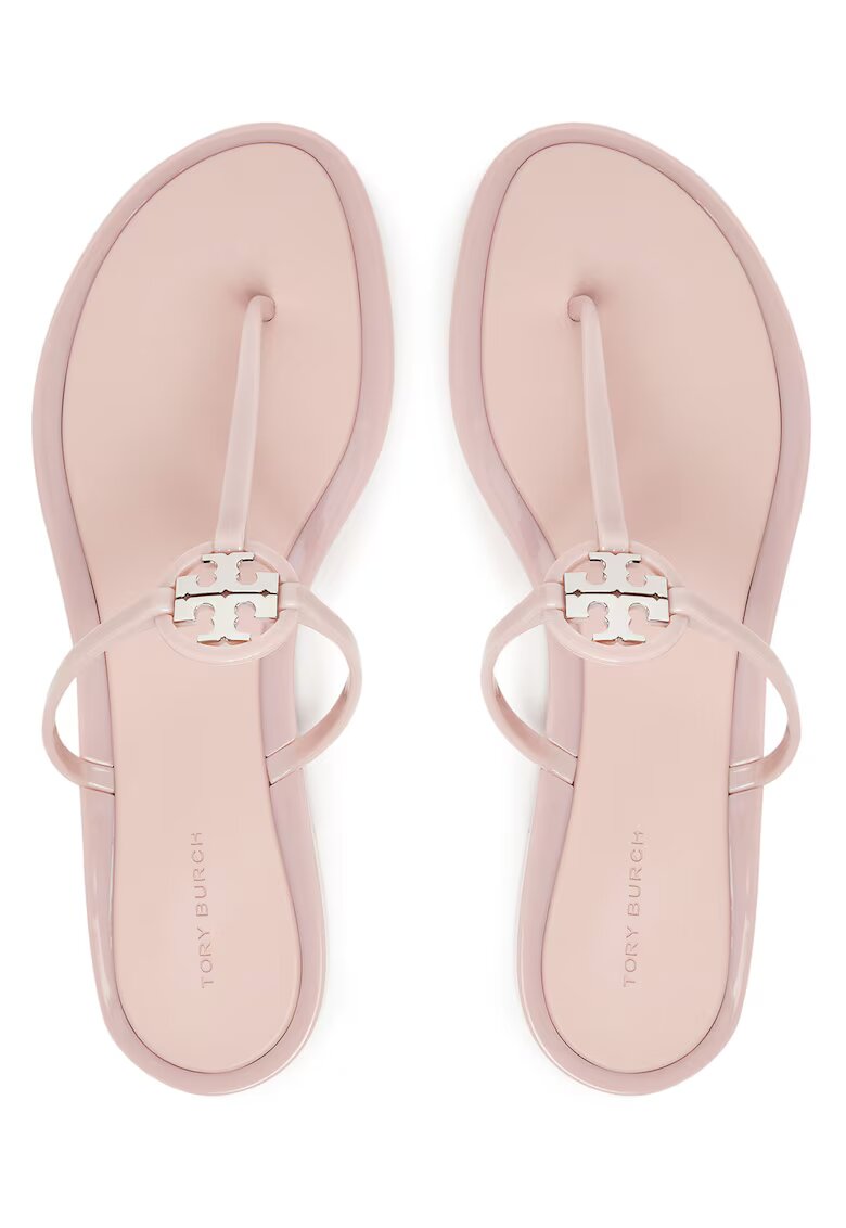Tory Burch Дамски чехли - Meadowsweet - розов - желиран материал