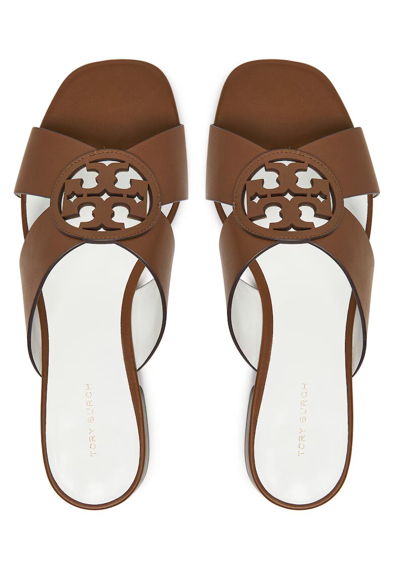 Tory Burch Дамски чехли Miller Almond Oats