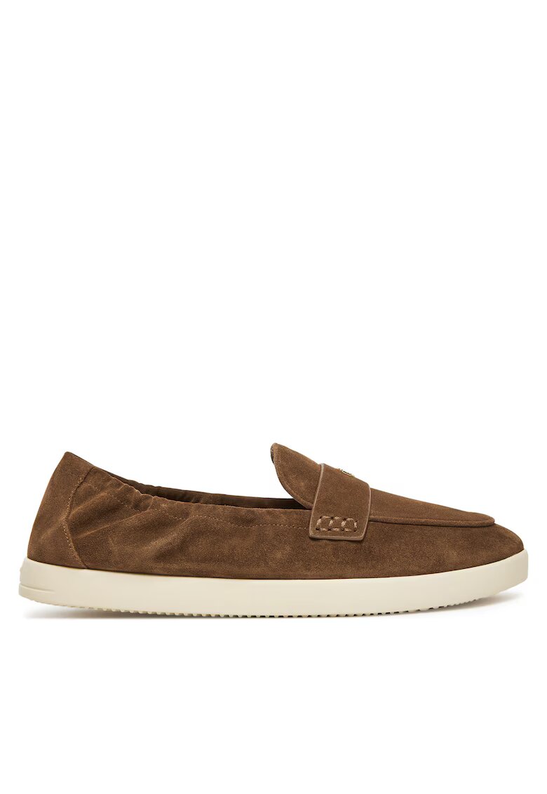 Tory Burch Дамски мокасини - Toasted Sesame 111 - естествена кожа - балеринки