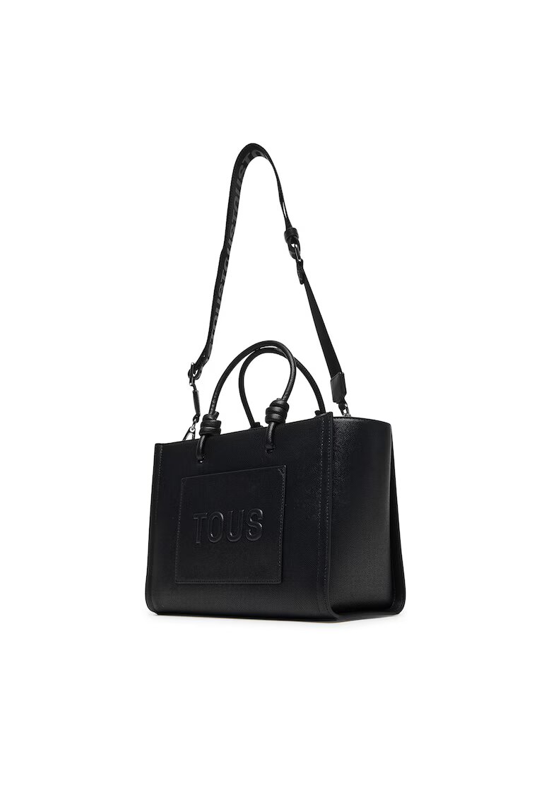 TOUS Дамска чанта Black La Rue - екологична кожа - универсални размери