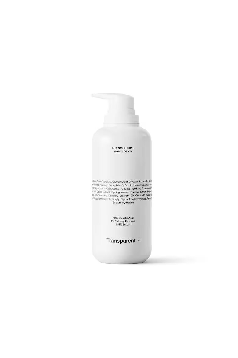 Transparent Lab AHA лосион за тяло 400 мл изглаждащ и хидратиращ прозрачен