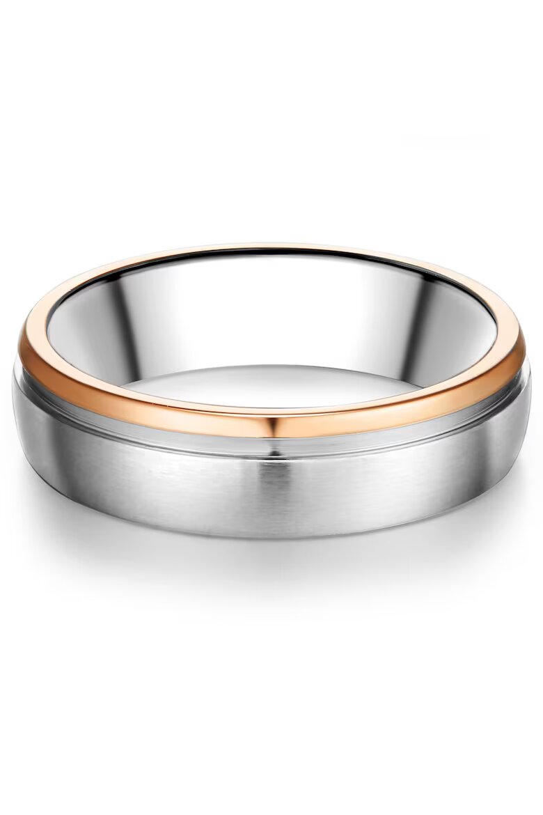 Trilani Пръстен от неръждаема стомана с покритие от 18K злато
