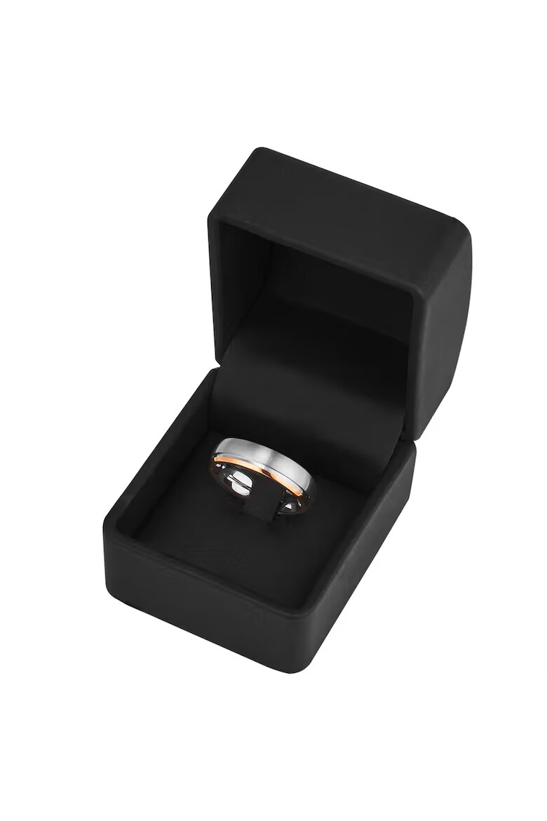 Trilani Пръстен от неръждаема стомана с покритие от 18K злато