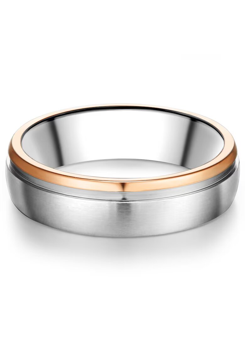 Trilani Пръстен от неръждаема стомана с покритие от 18K злато