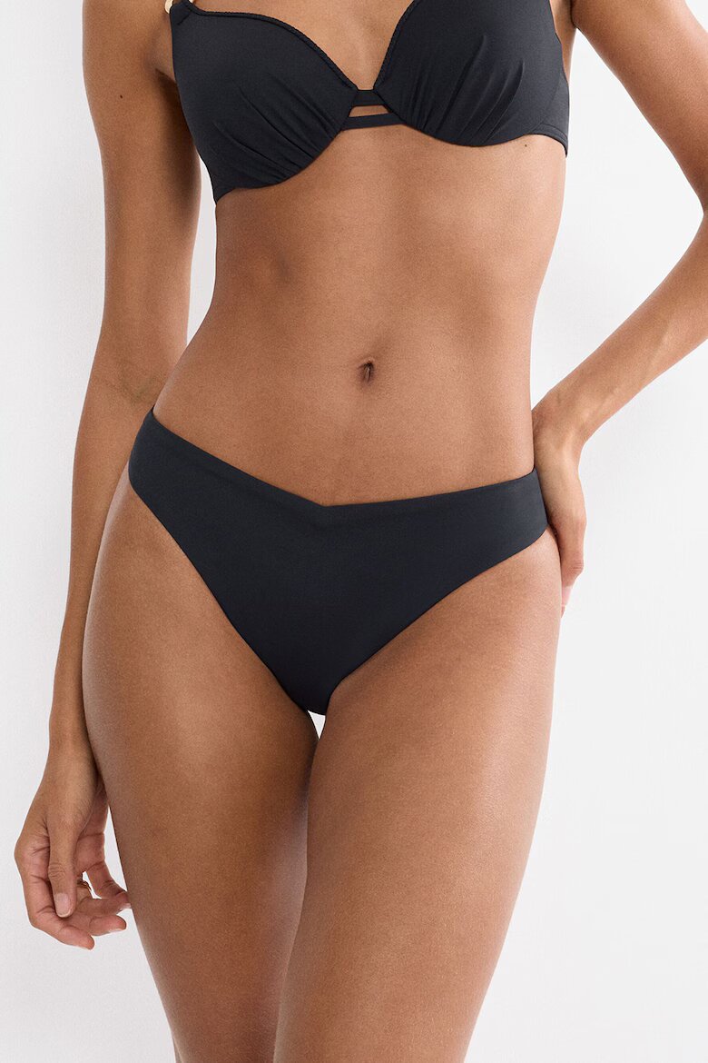 Triumph Долнище на бански тип бразилиана Summer Twist Черен