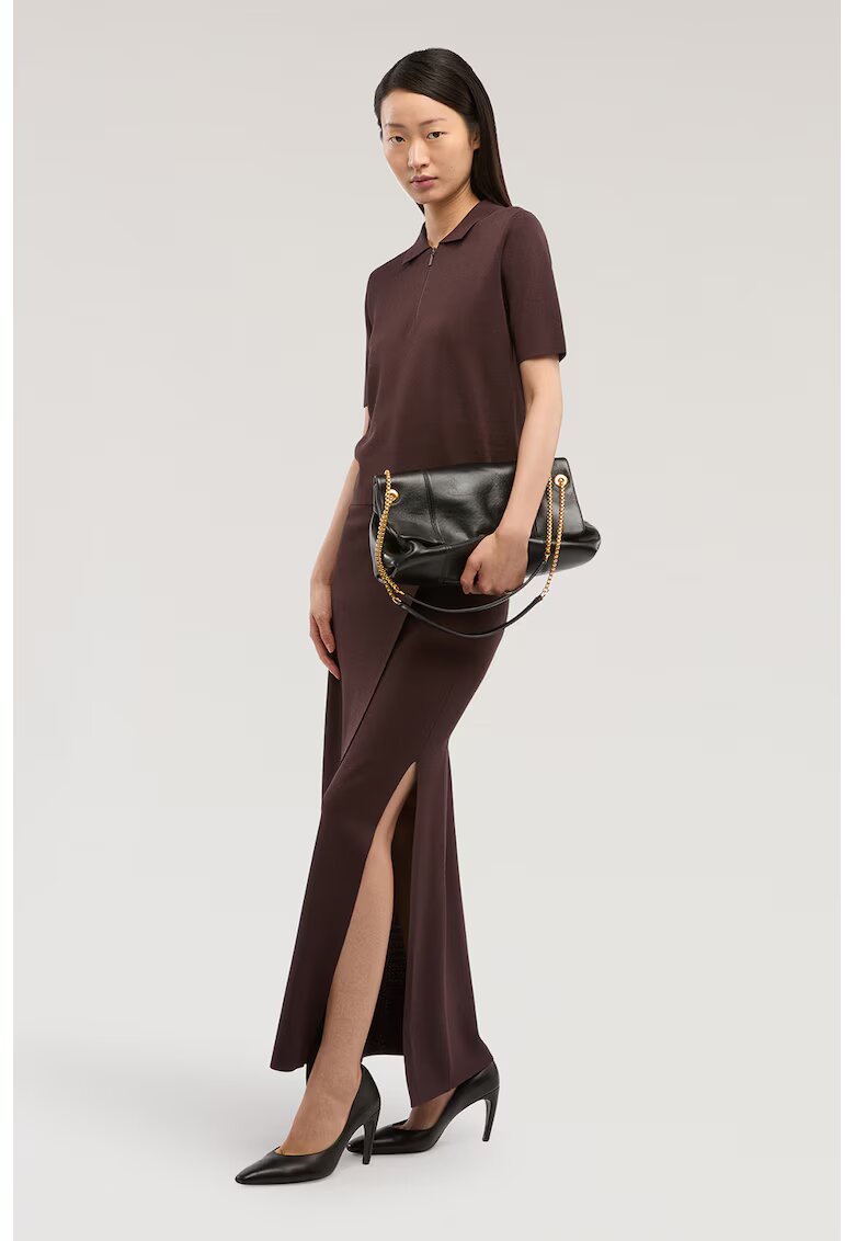 Trussardi Дълга пола със странични цепки