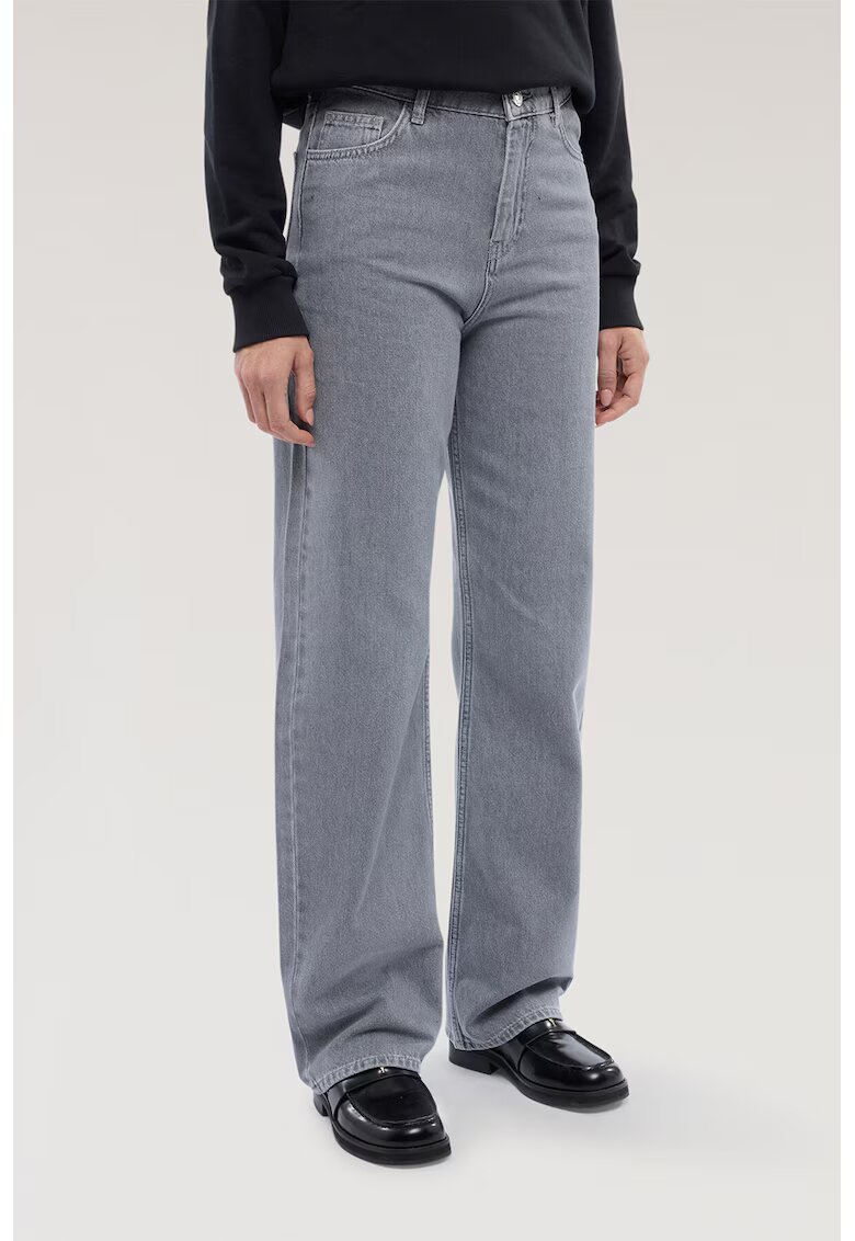 Trussardi Дънки Model 191 Boyfriend с бродирано лого