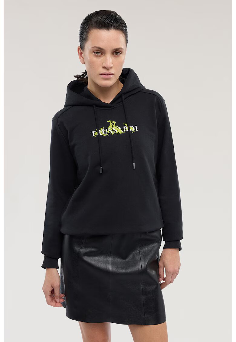 Trussardi Худи с памук с лого