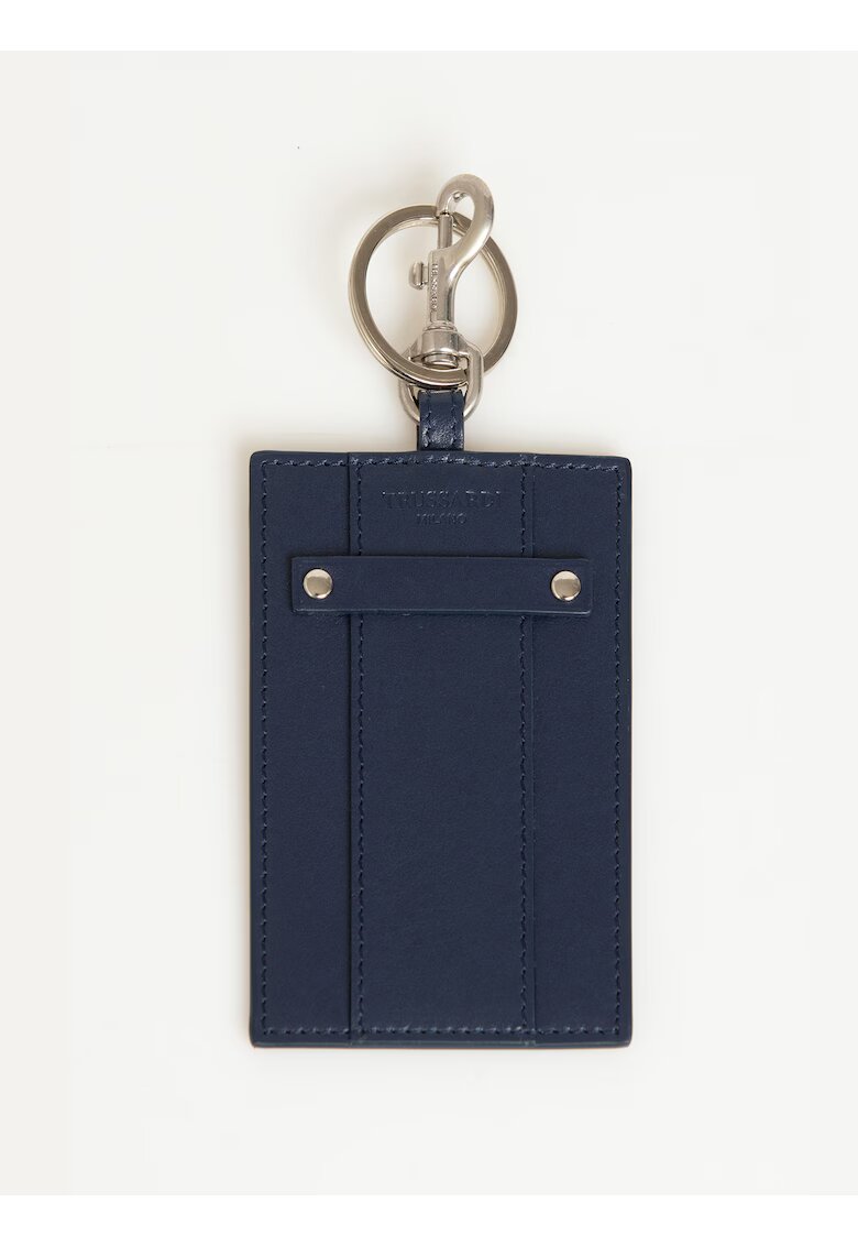 Trussardi Кожен бадж-ключодържател